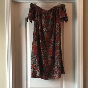 Beautiful off the shoulder dress